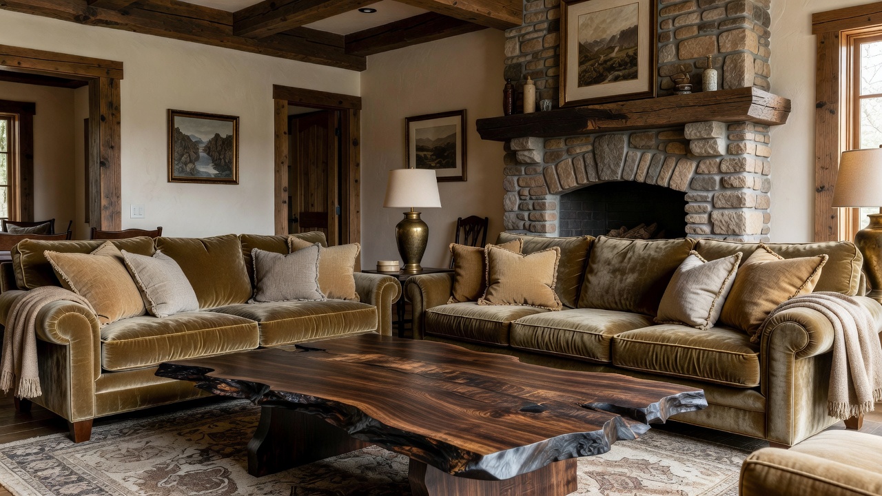 Sample styling image of a warm, collected Aardvark Decor room