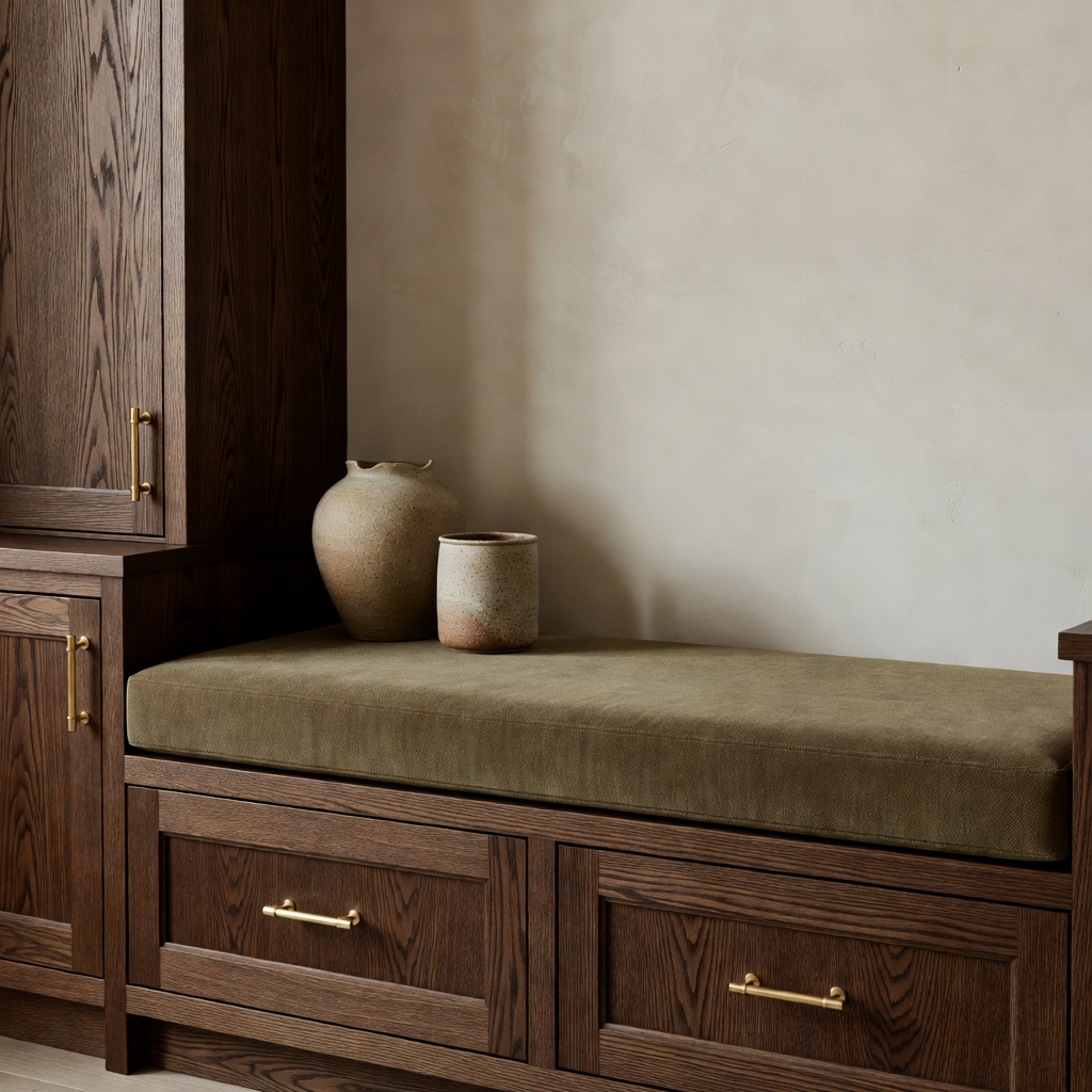 Sample styling image of a custom cabinetry direction